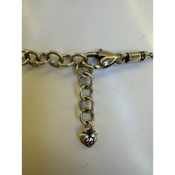 Brighton Two Tone Crystal Pendant Statement Necklace - Picture 4 of 4